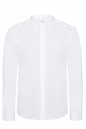 Logo-embroidered shirt, zdjęcie 1 Logo-embroidered shirt od Salvatore Ferragamo